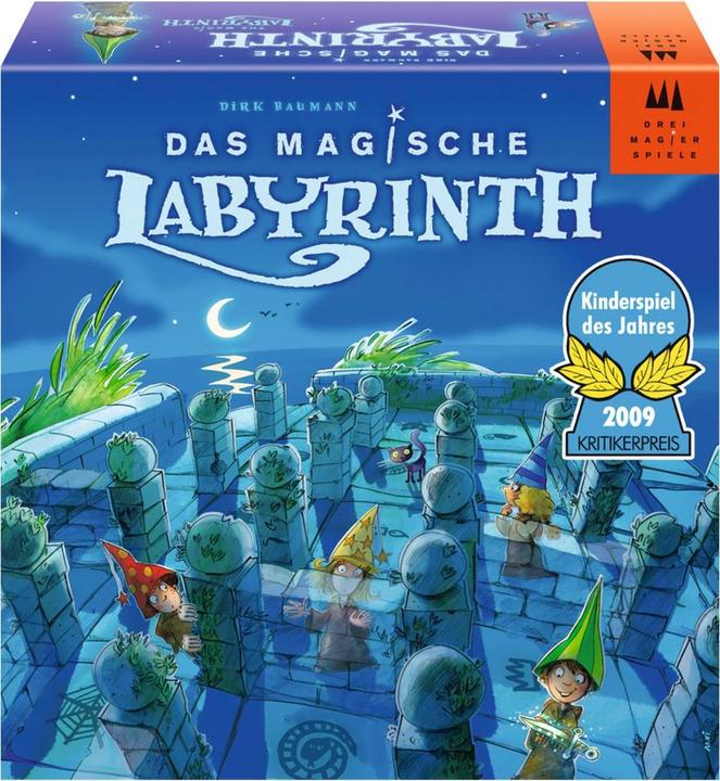Productafbeelding Drei Magier Spiele Het magische labyrint (Duits, Frans, Italiaans, 2 - 4 Spelers)