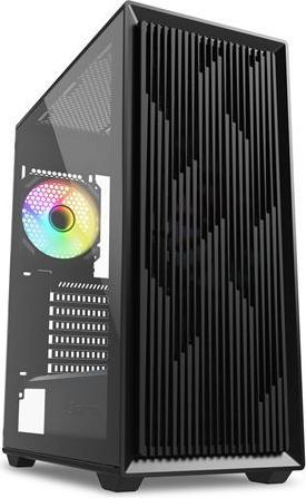 Actual product image Sharkoon VK2 RGB ATX Black (black) (mATX, ATX, Mini-ATX)