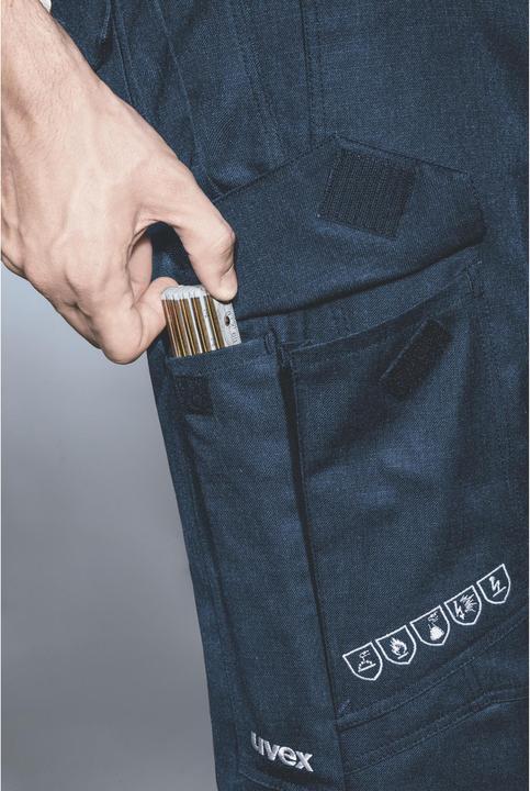 Produktbild Uvex Arbeitshose suXXeed multifunction blau, nachtblau 31 (31)