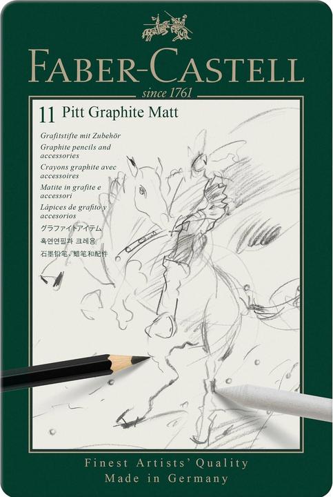 Produktbild Faber-Castell Graphitstift Graphit Set (2 mm, B, HB, 11 x)