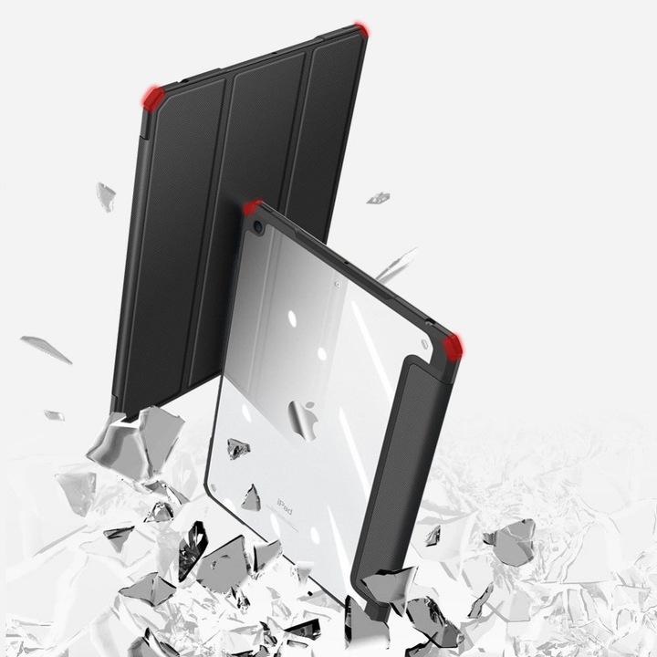Productafbeelding Dux Ducis Toby Serie Leren Boekomslag Hoesje (iPad 2021 (9e gen), iPad 10.2)