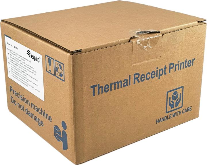 Produktbild equip Thermodrucker 58mm USB/Ethernet/RJ11 sw (USB, Ethernet)