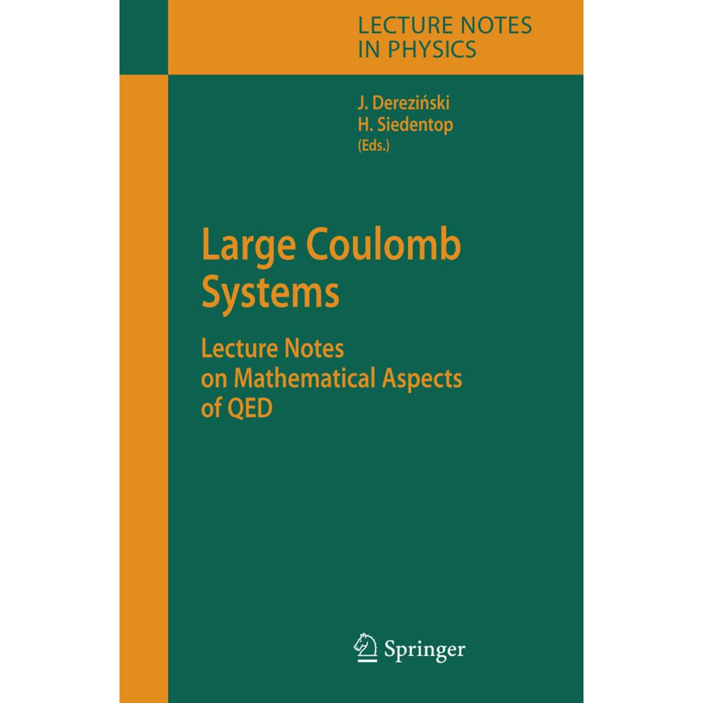 Large Coulomb Systems, Fachbücher von Jan Derezinski, Heinz Siedentop