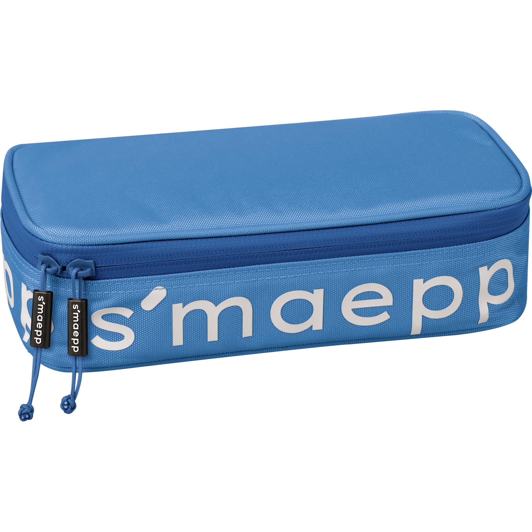 Brunnen, Etui, Schlampermäppchen s'maepp XL azur, 22,0 x 6,0 cm