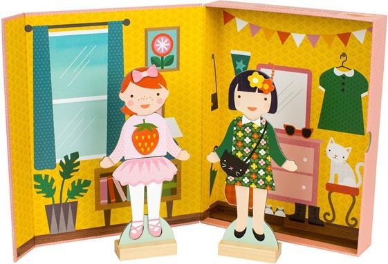 Produktbild Petitcollage "Magnetic Dress Up Best Friends - Gioco magnetico ""Migliori amiche"""