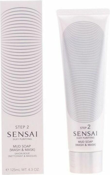 Actual product image Sensai mud soap (Facial soap, 125 ml)