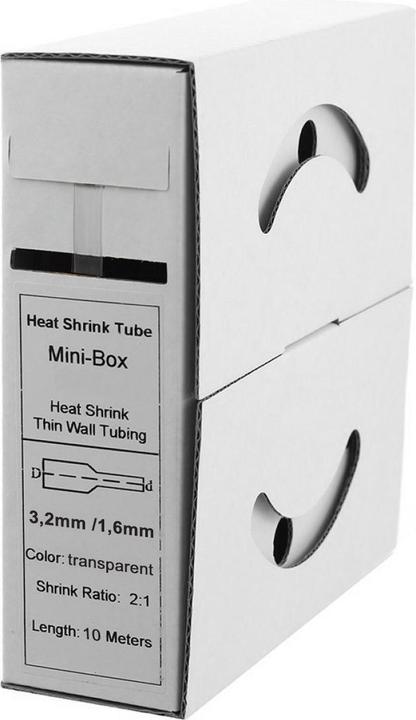 Radiostore - Set Di Guaine Termorestringenti, 100 Pezzi, Colore: Nero