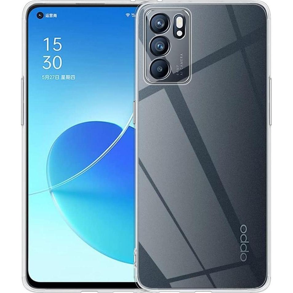 Thumbnail - Screenguard Oppo Reno6 5G Flexible TPU Clear Case (Oppo Reno 6 5G), Smartphone Hülle, Transparent