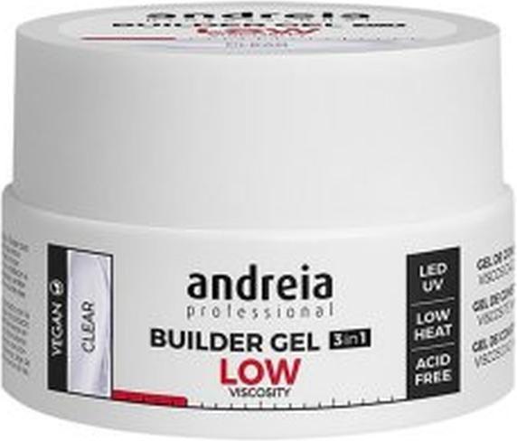 Actual product image Andreia Builder Gel Low (Artificial nails, Light tone)