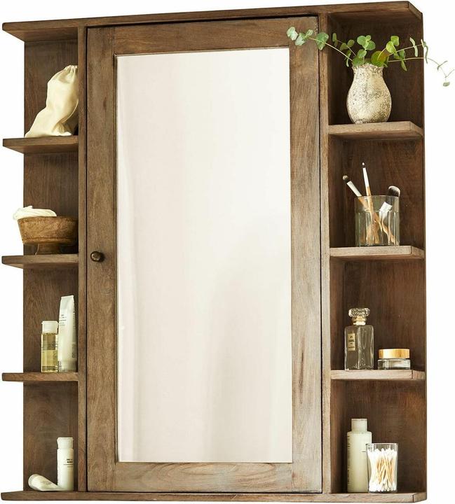 Loberon Spiegelschrank Greenhaven braun