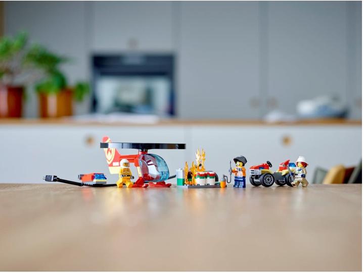 Produktbild LEGO Einsatz mit dem Feuerwehrhubschrauber (60248, LEGO City)
