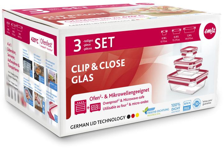 Actual product image Emsa Clip&Close Set (1.30 l)