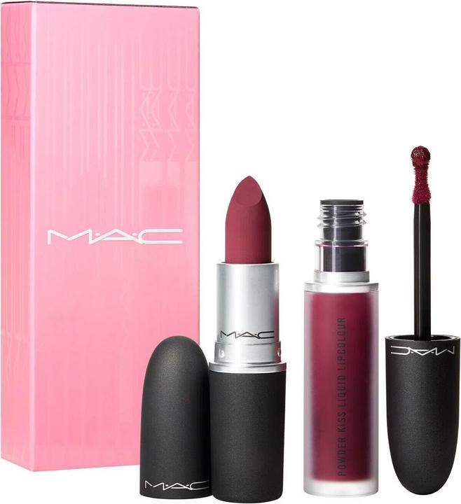 Produktbild MAC Cosmetics Powder Kiss Lip Kit Like Mother (Burning love)