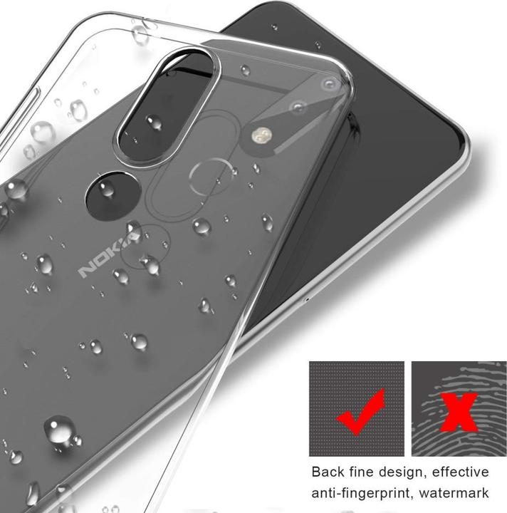 Actual product image Screenguard Nokia 5.1 Plus Flexible TPU Clear Case (Nokia 5.1 Plus)