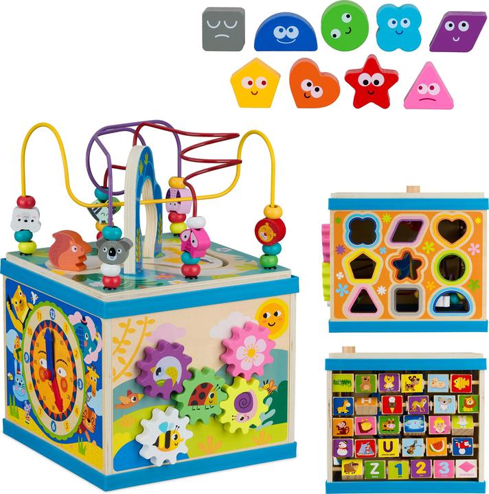 Image du produit Relaxdays Cube d'éveil