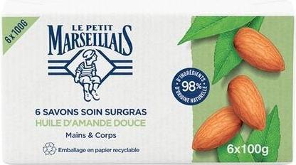 Actual product image Le Petit Marseillais Superfatted Care with Sweet Almond Oil