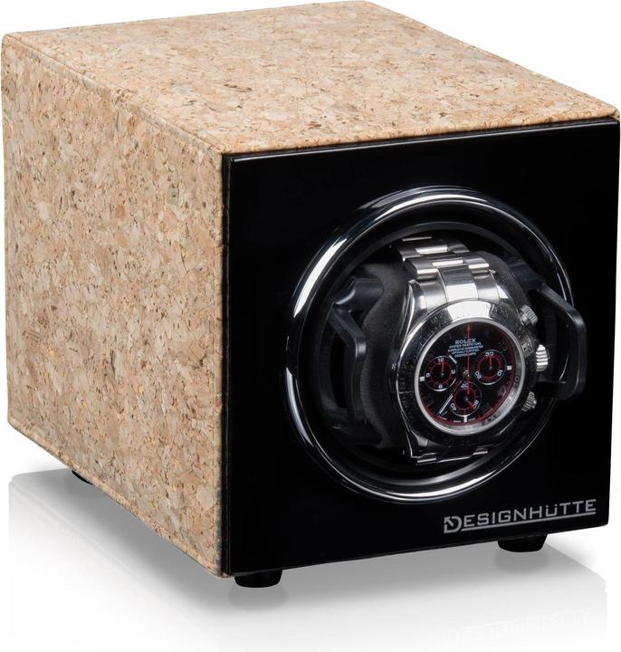 Produktbild Designhütte Uhrenbeweger Manhattan - Kork / Schwarz