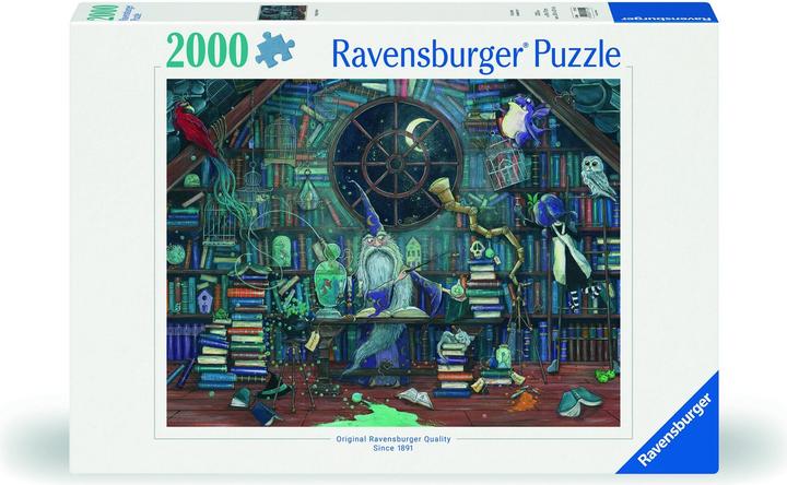 Actual product image Ravensburger The Wizard Merlin (2000 pieces)