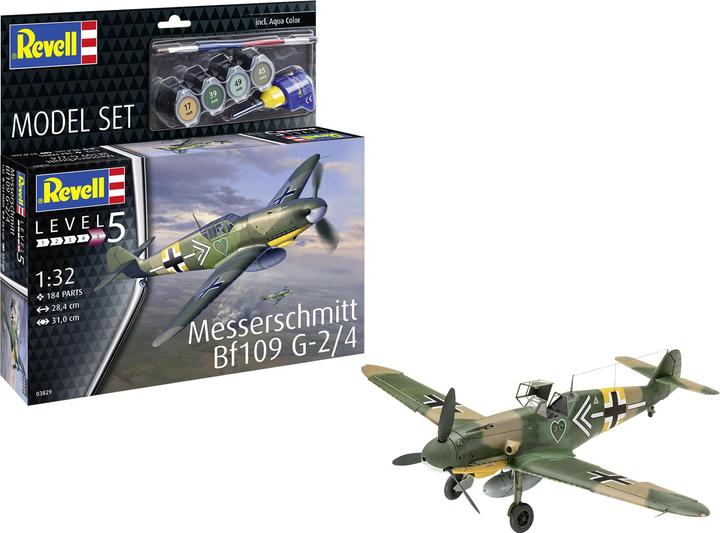 Image du produit Revell Set modèle Messerschmitt Bf109 G-2/4