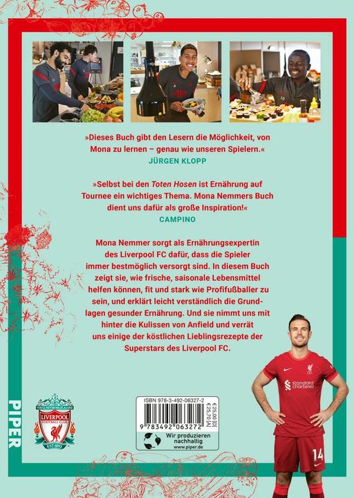 Image du produit Essen wie die Champions (Allemand, Cornelia Stoll, Liverpool FC, Mona Nemmer, 2022)
