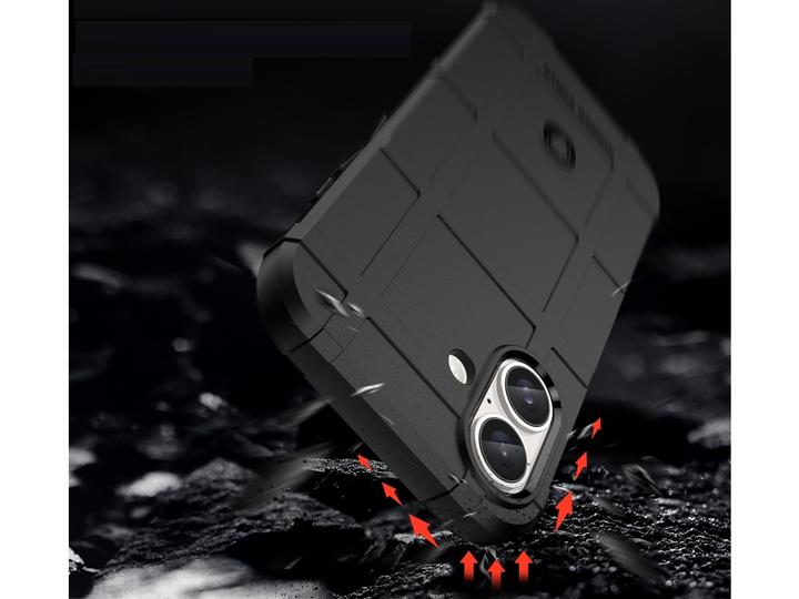 Actual product image Screenguard Apple iPhone 16 Plus Rugged Shield case (Apple iPhone 16 Plus)