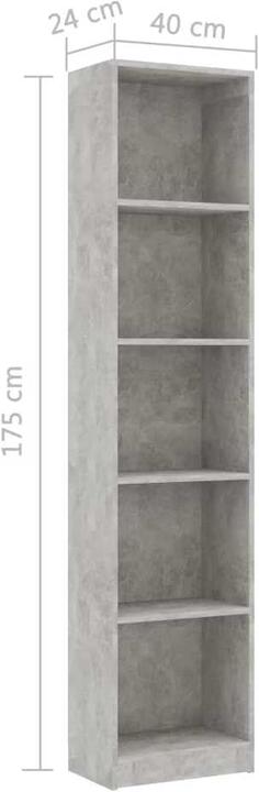 Produktbild vidaXL Grange (40 x 24 x 175 cm)