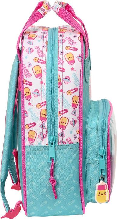 Produktbild The Bellies Schulrucksack 20 x 28 x 8 cm Lila türkis Weiss