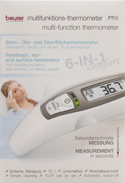 Actual product image Beurer Ft 65 (Ear, Forehead)