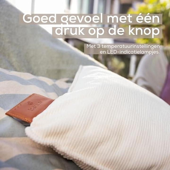 Actual product image Beurer HK 77 Heaty chashmere creme (45 x 45 cm)