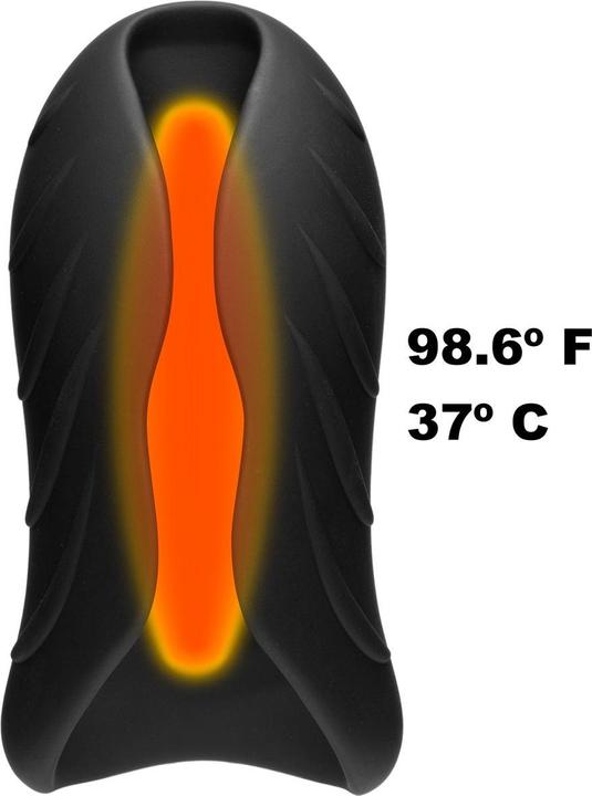 Produktbild Doc Johnson OptiMALE - Silicone Warming Stroker - Vibrating