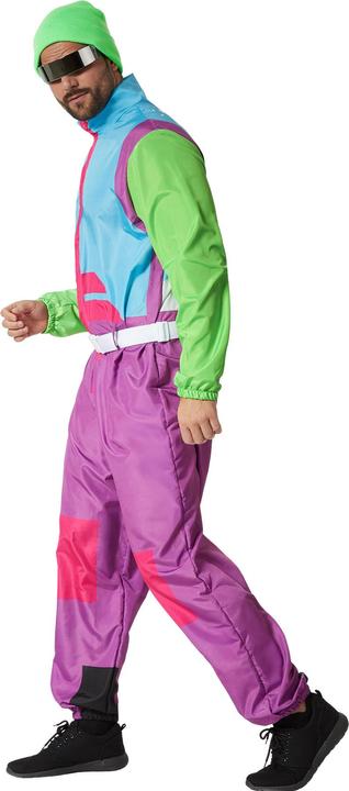 Image du produit tectake Costume rétro pour homme des années 80,90 combinaison de ski (M)