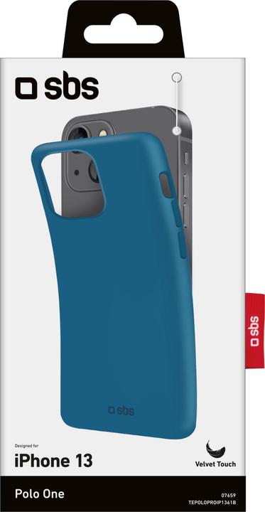 Immagine prodotto SBS Cover in silicone per iPhone 13 blu (Apple iPhone 13)