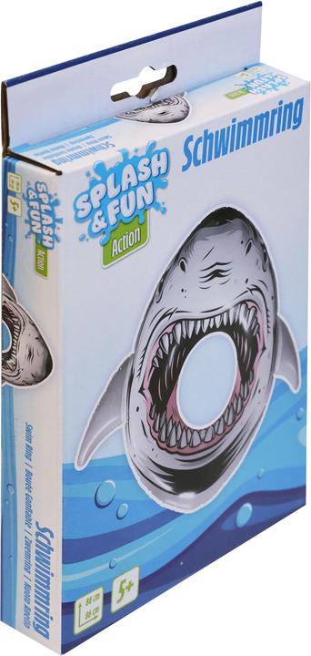 Productafbeelding Splash & Fun Zwemring haai 84x86 cm