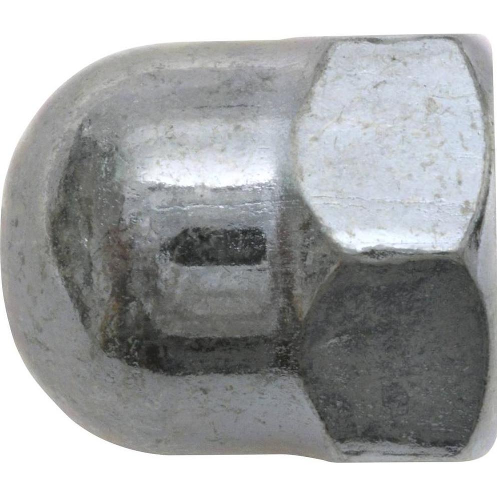 SWG, Muttern + Unterlegscheiben, 356 12 25 Sechskant-Hutmuttern M12 DIN 1587 Stahl verzinkt 25 St. (M12)