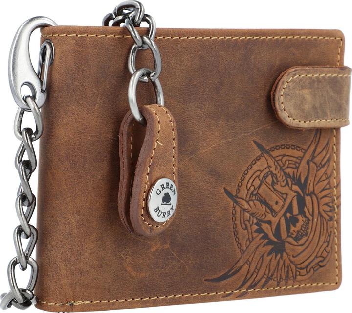 Actual product image Greenburry Vintage wallet leather 12 cm