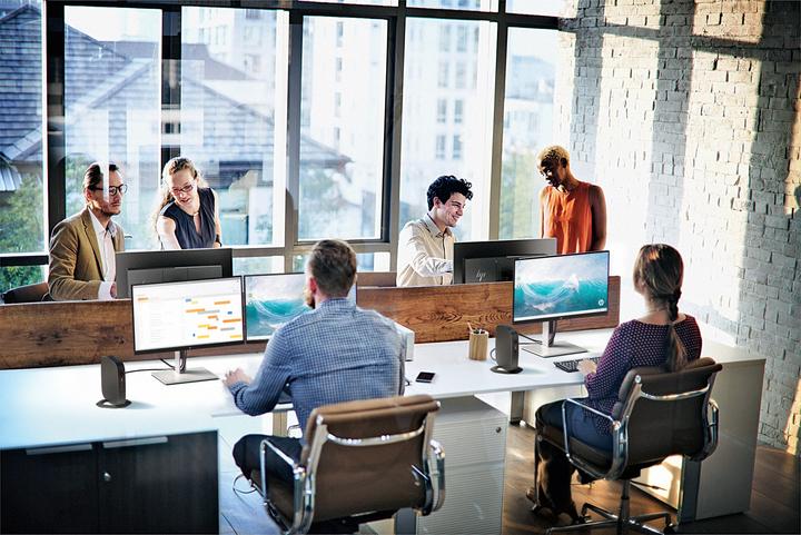 Actual product image HP . Thin Client t540 (AMD Ryzen Embedded R1305G, 4 GB, Radeon RX Vega 3)
