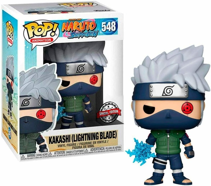 Actual product image Funko Pop! Naruto : Kakashi (Lightning Blade) (548) EXM