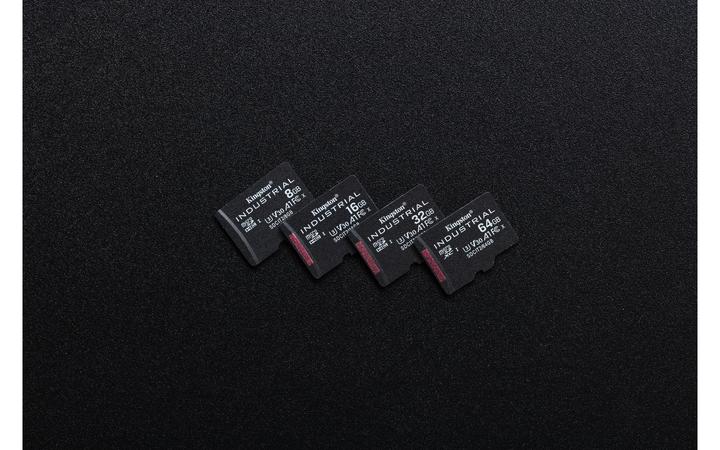 Actual product image Kingston microSDHC Industrial pSLC (32 GB, microSDHC, U3, UHS-I)