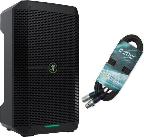 Mackie Lautsprecher Thump GO mobile Box mit Akku und XLR-Kabel (Aktiv)