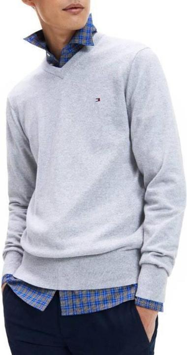 Produktbild Tommy Hilfiger Pullover Top VAusschnitt Baumwollmischung (S)