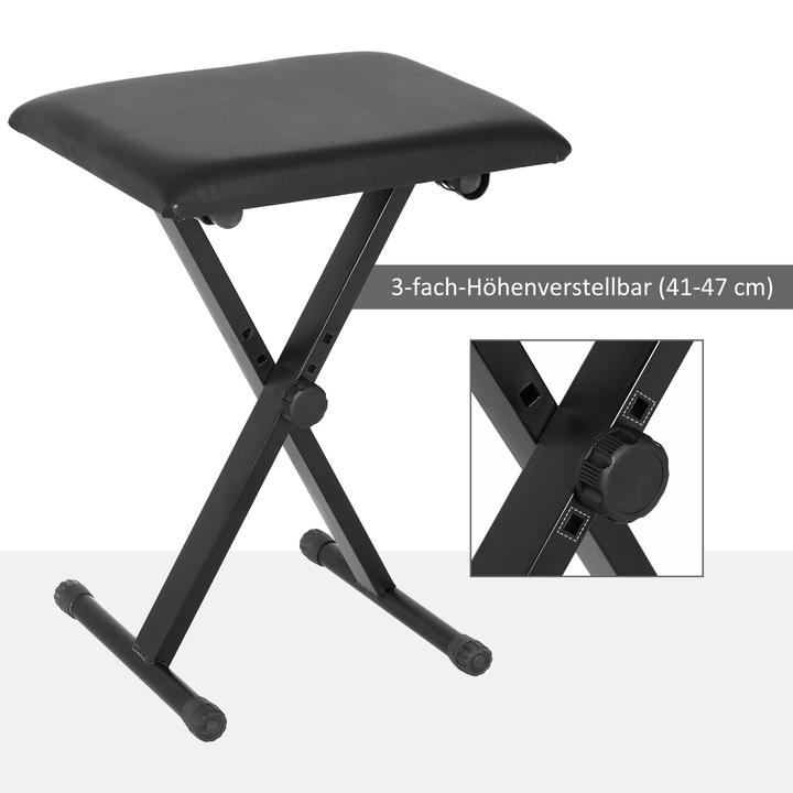Produktbild Homcom Klavierhocker