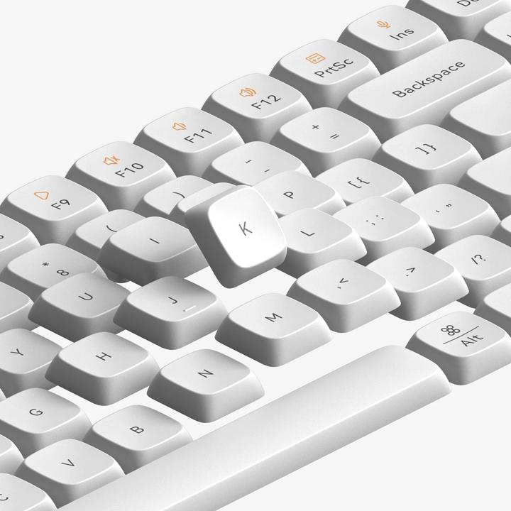 Actual product image Lofree OE915 lofree-flow84 White with linear switches (US)