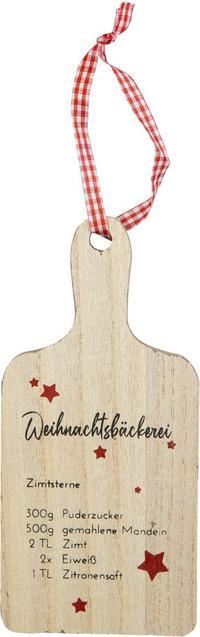 Produktbild Noor Schneidebrett - Weihnachtsbäckerei - aus Holz - 1 Stück