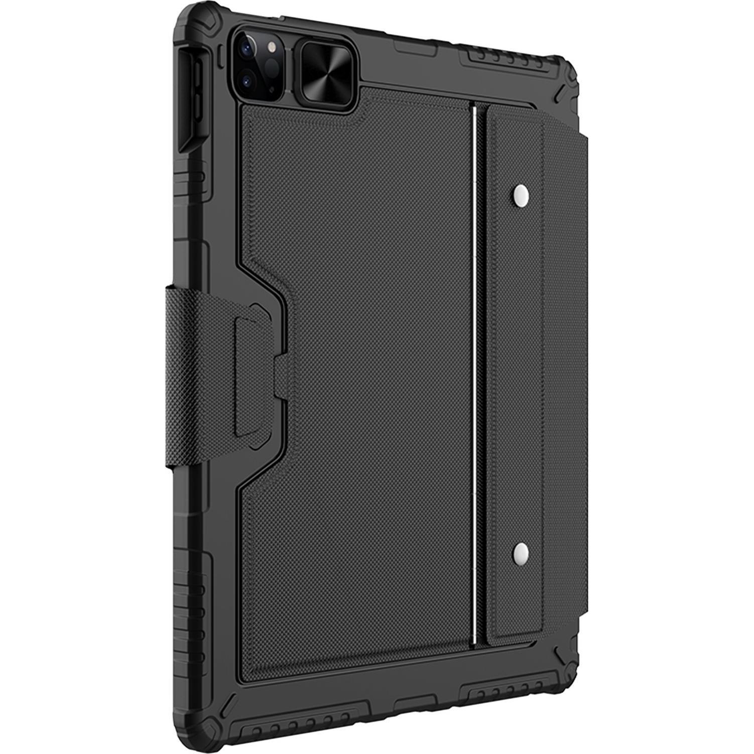 NoName Nillkin Custodia con Tastiera Combo Paraurti per iPad Pro 12.9 2020/2021/2022 Nero (Apple iPad Pro 12.9 2020, Apple iPad Pro 12.9 2021, Apple i
