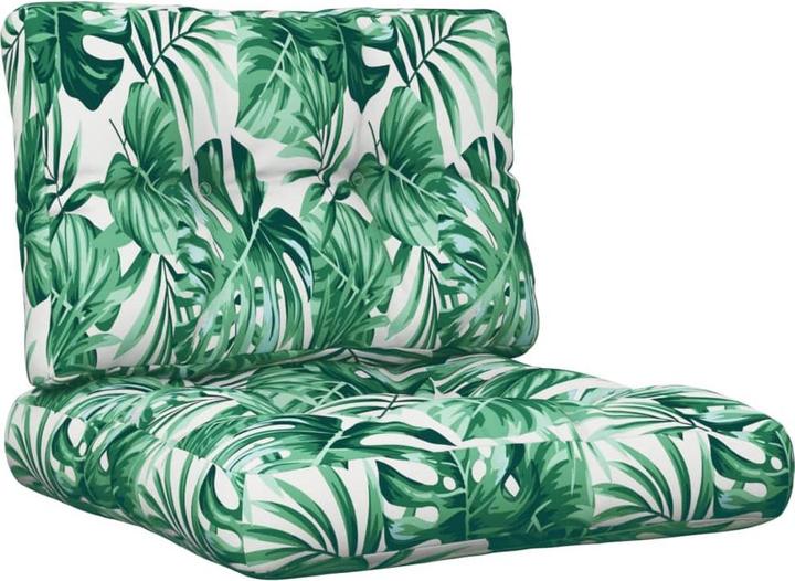 Actual product image vidaXL 10-piece garden lounge set with cushions (60 x 60 x 10 cm)