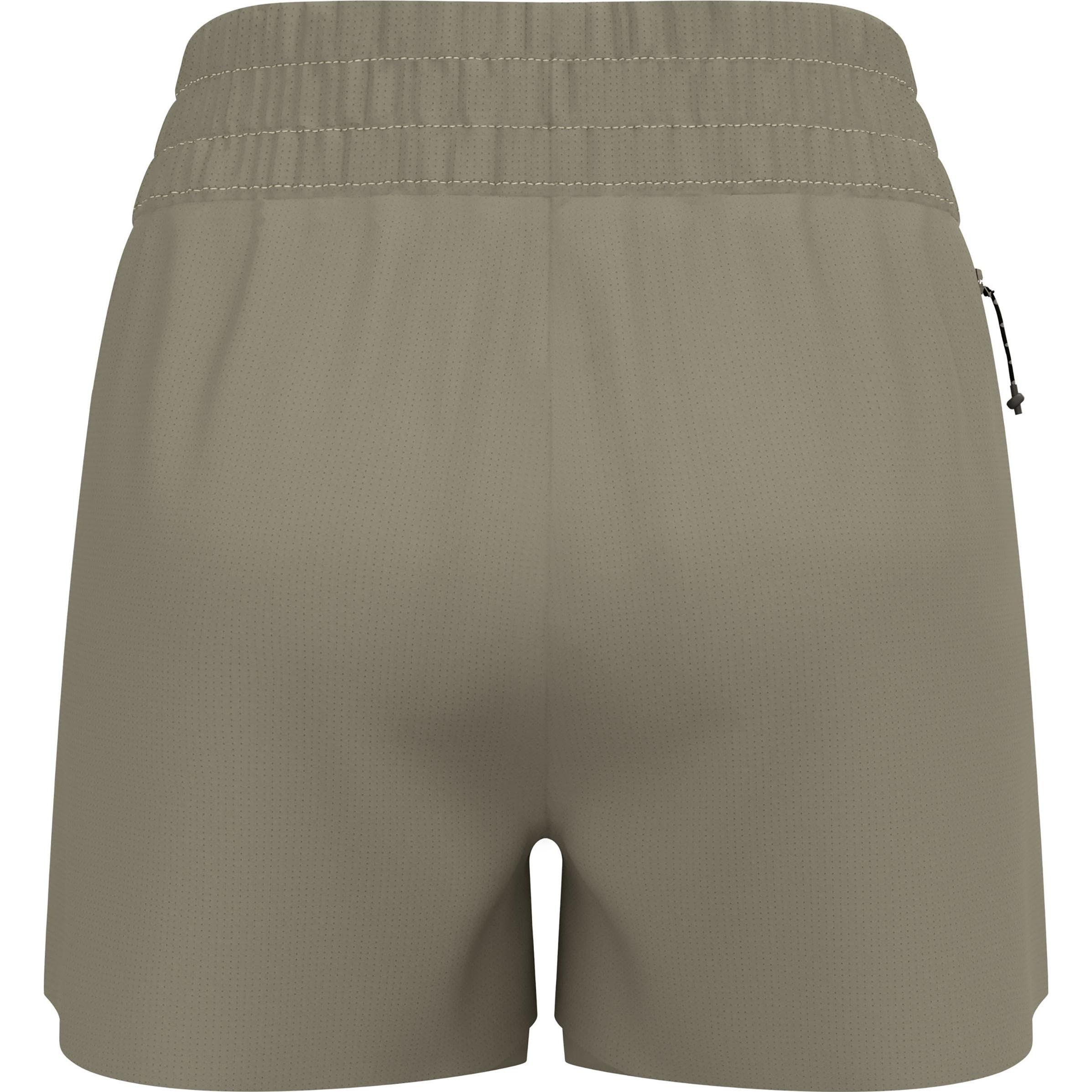 Thumbnail - Odlo, Damen, Outdoorhose, Women's Zeroweight 3" 2-In-1 Short (S), Grün, S