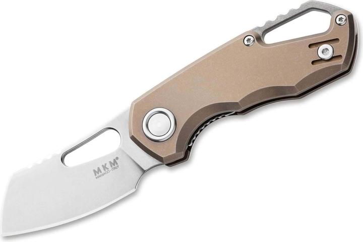 MKM Isonzo M390 Cleaver Titanium Bronze