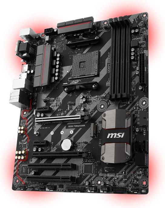 Image du produit MSI B350 Tomahawk (AM4, AMD B350, ATX)