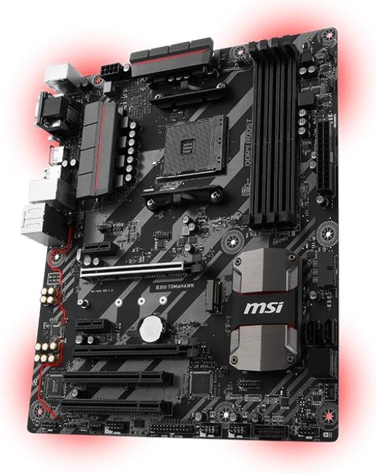 Image du produit MSI B350 Tomahawk (AM4, AMD B350, ATX)