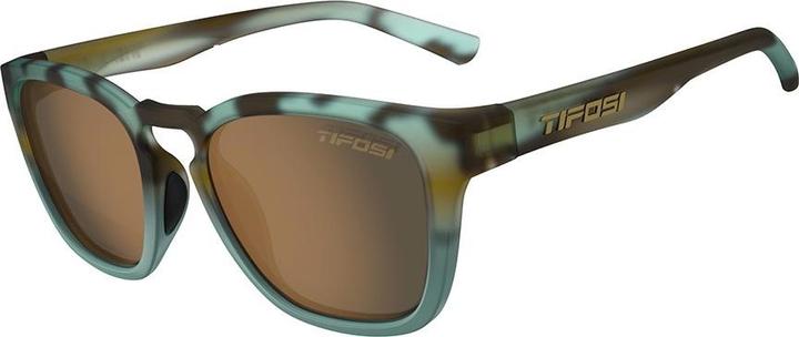 MGA Tifosi Grin Mat Blue Tortoise Glasses (1 Glass Brown 17.1% Light Gear, No Mirror) (new) (Blue turtle, Blue)
